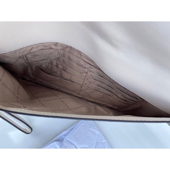 Michael Kors tote maisie 3 in 1 large bag clutch & crossbody light cream multi - Picture 10 of 12